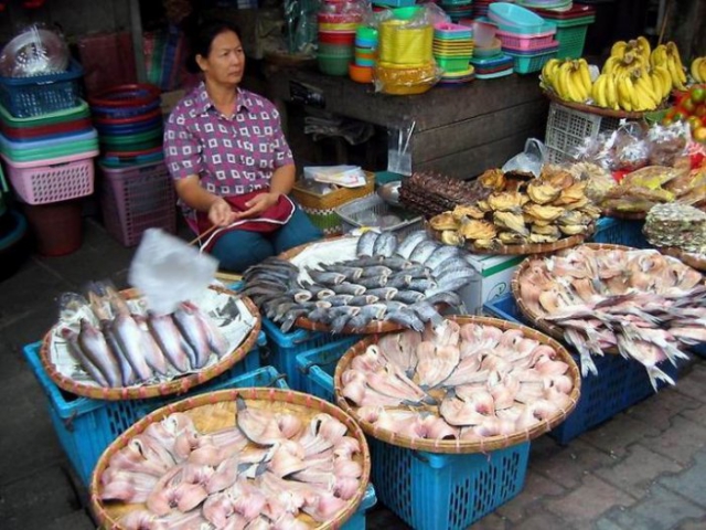 Фото рынка Банграк, Самуи